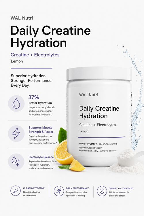Daily Creatine Hydration